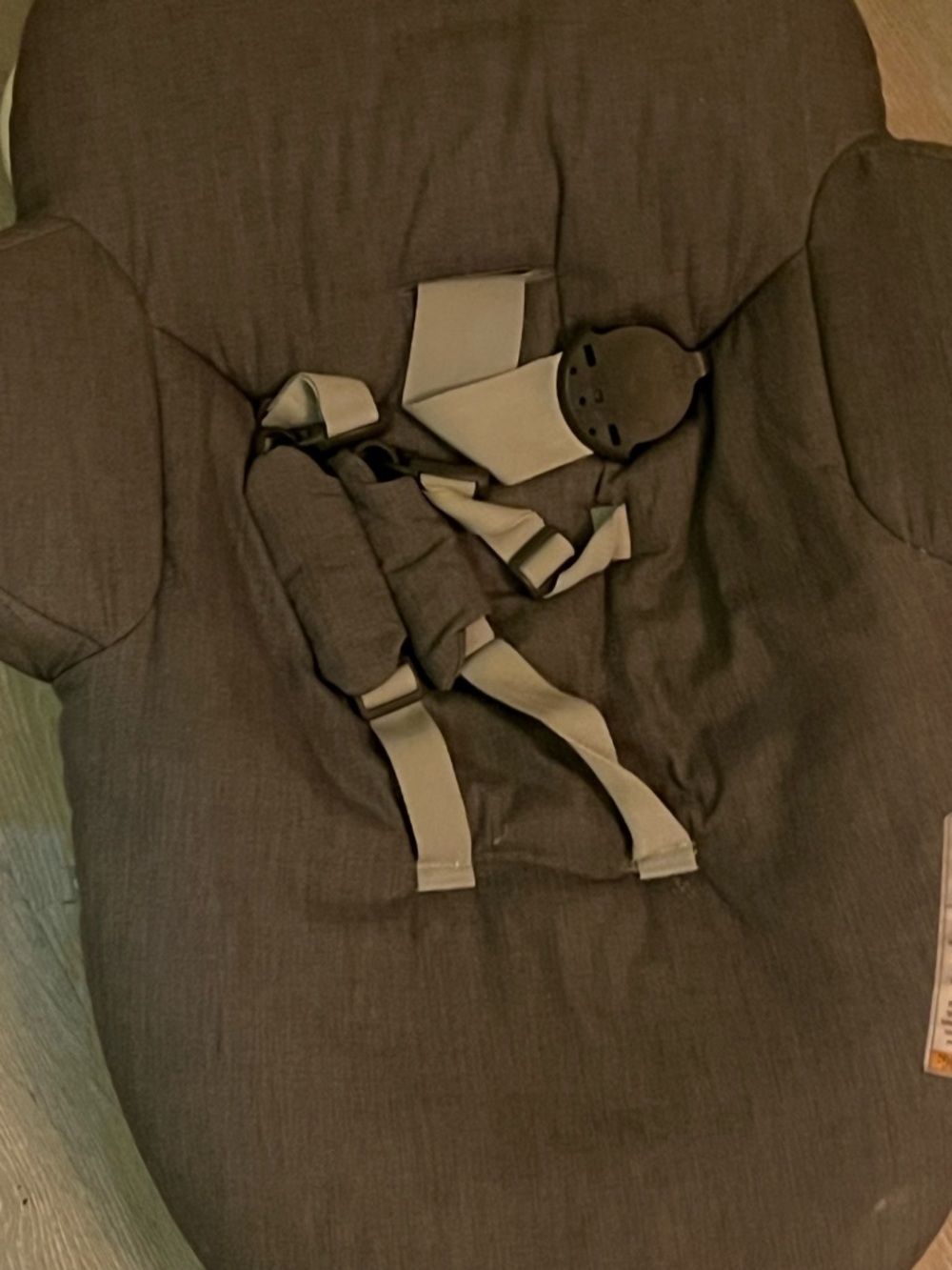 Kids Gray Safety Harness Seat Insert - Picture 3 of 3